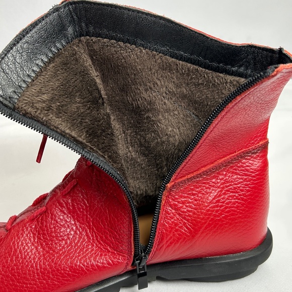 CLARSUNNY Genuine Leather Casual Boots - Picture 7 of 10